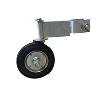 Anti-Climb Temporary Fence Panel - 6'6" Tall x 11'6" Wide: Single Swing Gate Kit