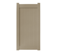 6' Tall x 3' Wide Single Swing Vinyl Gate For Vinyl Fences (AFC-012)