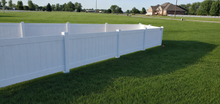 [75 Feet of Fence] 4' Tall Privacy AFC-001 Vinyl Complete Fence Package