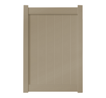 6' Tall x 4' Wide Single Swing Vinyl Gate For Vinyl Fences (AFC-6COS)