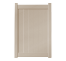 6' Tall x 4' Wide Single Swing Vinyl Gate For Vinyl Fences (AFC-012)