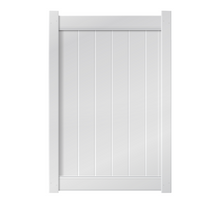 6' Tall x 4' Wide Single Swing Vinyl Gate For Vinyl Fences (AFC-012)