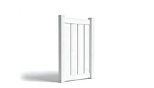 5' Tall x 3' Wide Single Swing Vinyl Gate For Vinyl Fences (AFC-006)