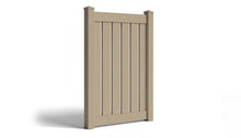 6' Tall x 4' Wide Single Swing Vinyl Gate For Vinyl Fences (AFC-030)
