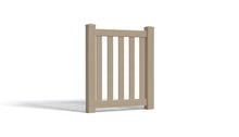 3' Tall x 3' Wide Single Swing Vinyl Gate For Vinyl Fences (AFC-16)