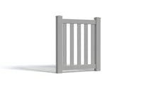 3' Tall x 3' Wide Single Swing Vinyl Gate For Vinyl Fences (AFC-16)