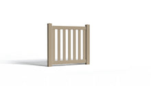 4' Tall x 4' Wide Single Swing Vinyl Gate For Vinyl Fences (AFC-17)