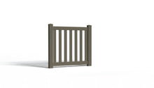 4' Tall x 4' Wide Single Swing Vinyl Gate For Vinyl Fences (AFC-17)