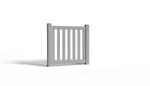 4' Tall x 4' Wide Single Swing Vinyl Gate For Vinyl Fences (AFC-17)