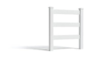 5' Tall x 3' Wide Single Swing Vinyl Gate For Vinyl Fences (AFC-19A)