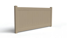 [300 Feet of Fence] 4' Tall Privacy AFC-001 Vinyl Complete Fence Package