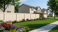 [50 Feet of Fence] 6' Tall Privacy AFC-373 Vinyl Complete Fence Package