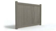 [50 Feet of Fence] 6' Tall Privacy AFC-373 Vinyl Complete Fence Package
