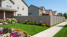[PRICE PER FOOT] 6' Tall Privacy AFC-373 Vinyl Fence