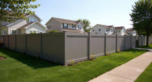 [150 Feet of Fence] 6' Tall Privacy AFC-373 Vinyl Complete Fence Package