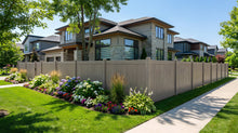 [75 Feet of Fence] 6' Tall Privacy AFC-373 Vinyl Complete Fence Package