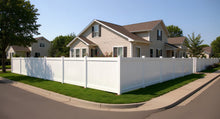 [150 Feet of Fence] 6' Tall Privacy AFC-373 Vinyl Complete Fence Package