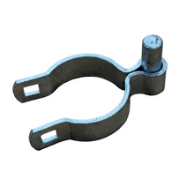 Anti-Climb Temporary Fence Panel - 6'6" Tall x 11'6" Wide: Single Swing Gate Kit