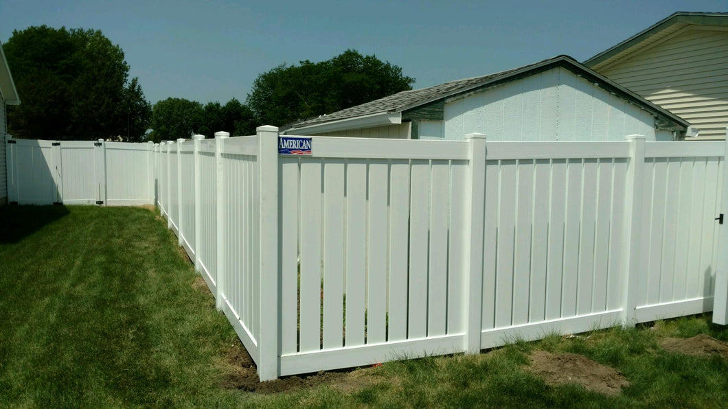 [75 Feet Of Fence] 6' Tall Semi-Privacy 1