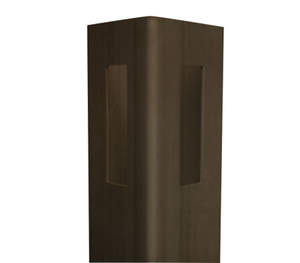 Chestnut Brown 5" x 5" x 8' Routed Corner Post AFC-025 SI