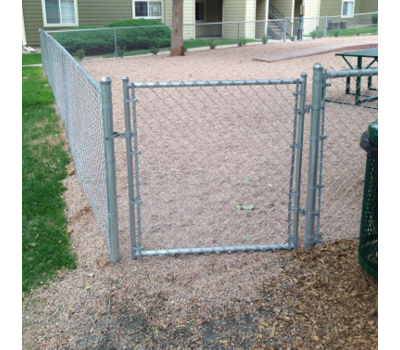 Residential Chain Link Single Swing Gate - 36" x 72"
